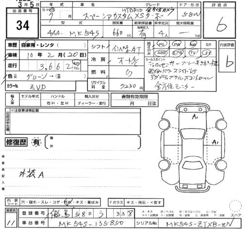 Аукционный лист