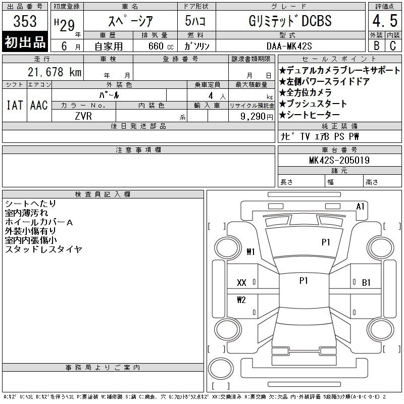 Аукционный лист