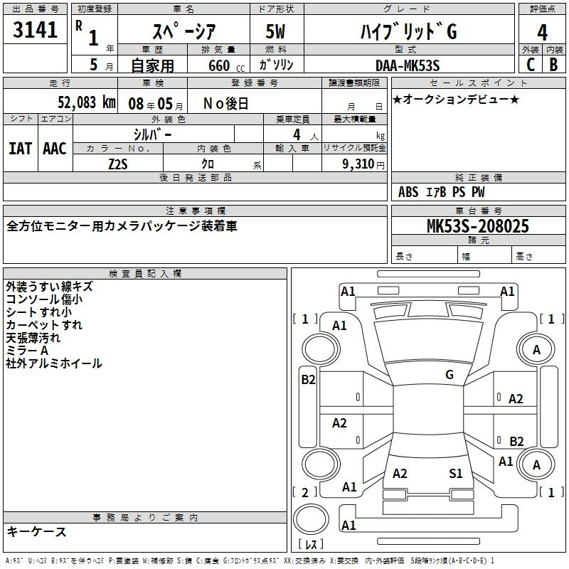 Аукционный лист