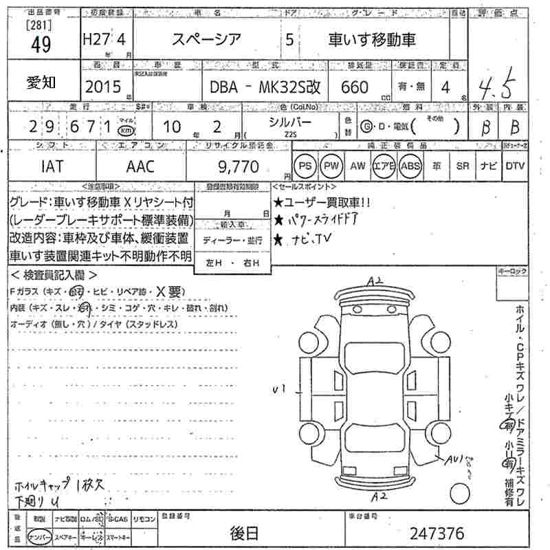 Аукционный лист