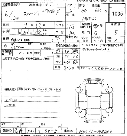 Аукционный лист