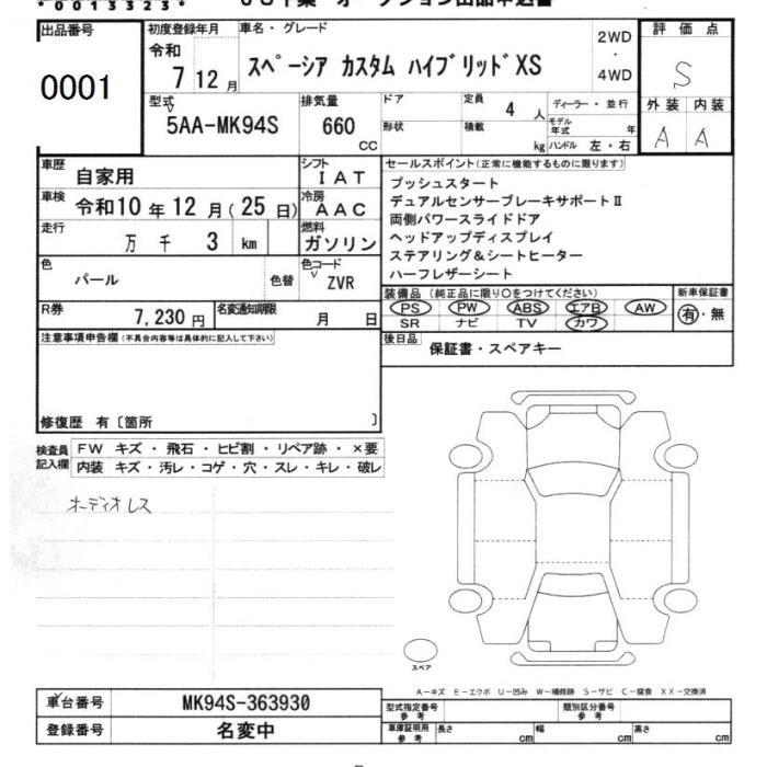 Аукционный лист