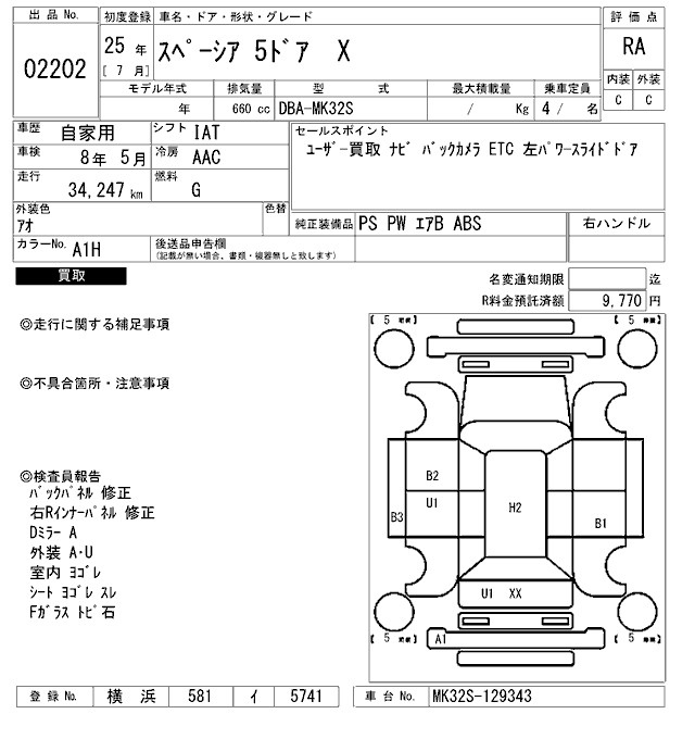 Аукционный лист