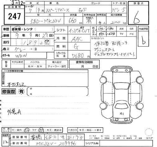 Аукционный лист