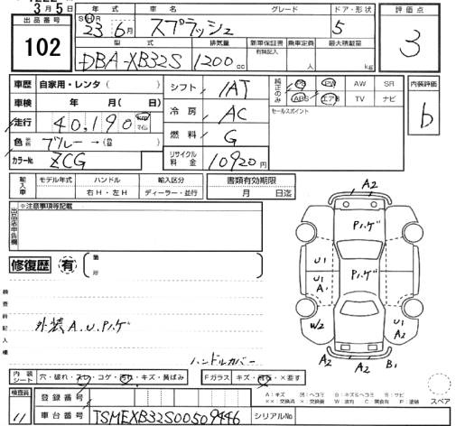 Аукционный лист