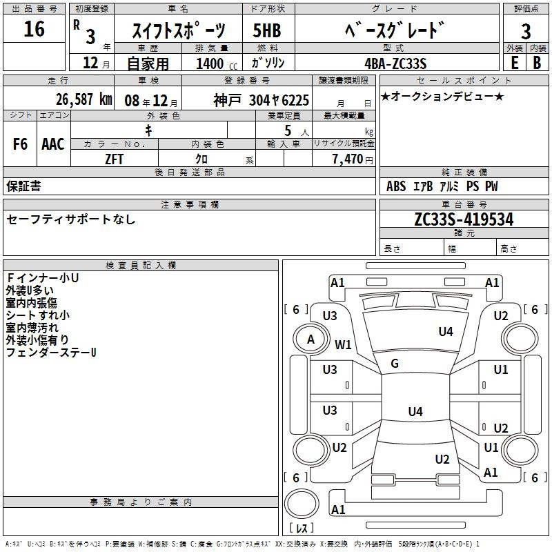 Аукционный лист