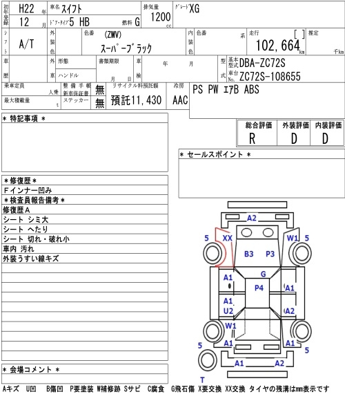 Аукционный лист