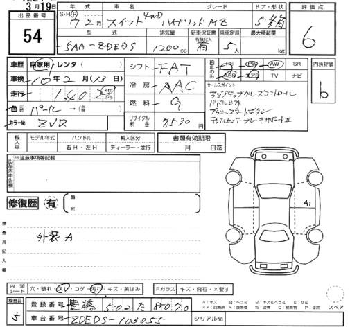 Аукционный лист