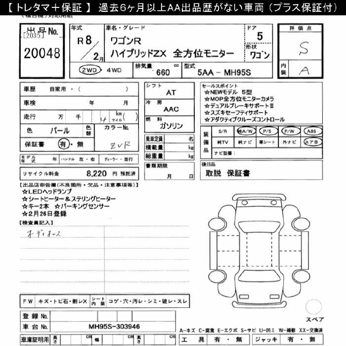 Аукционный лист