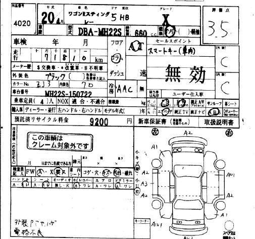 Аукционный лист