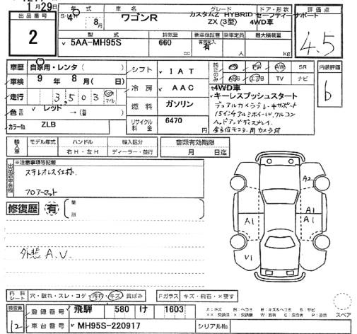 Аукционный лист