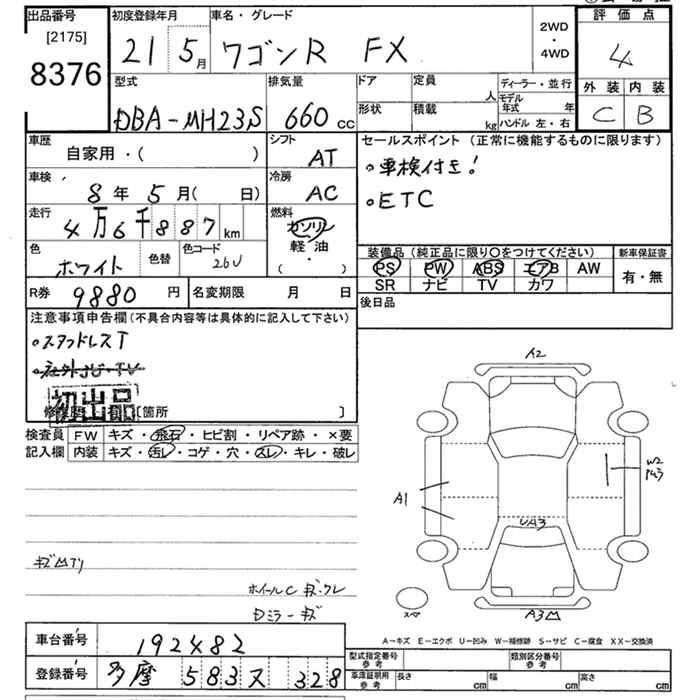 Аукционный лист