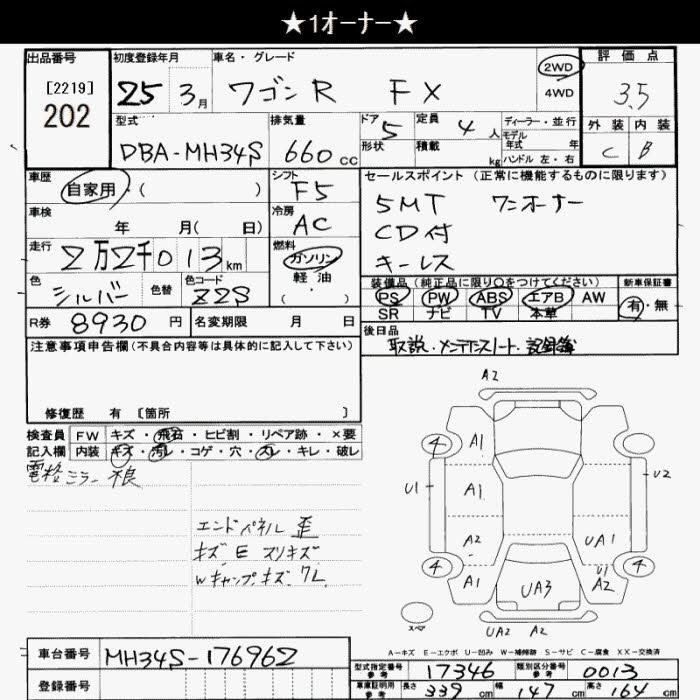 Аукционный лист