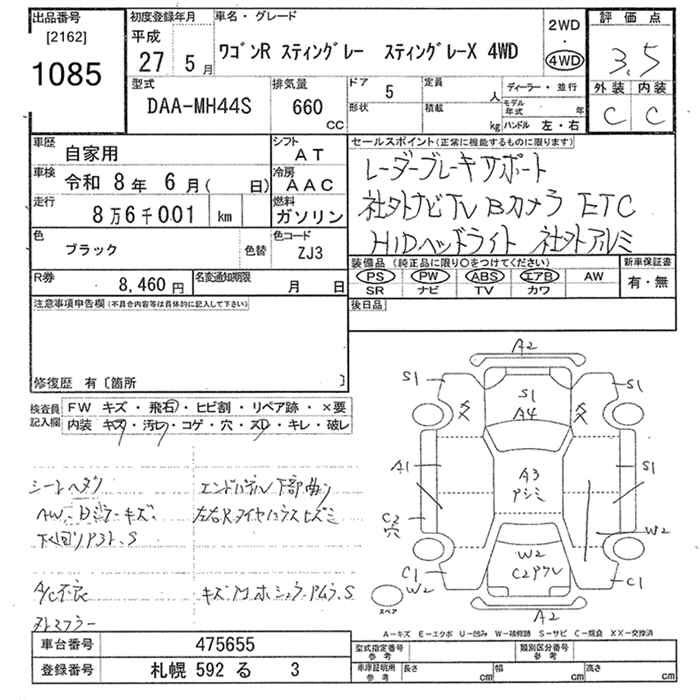 Аукционный лист