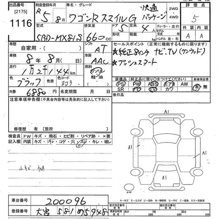 Аукционный лист
