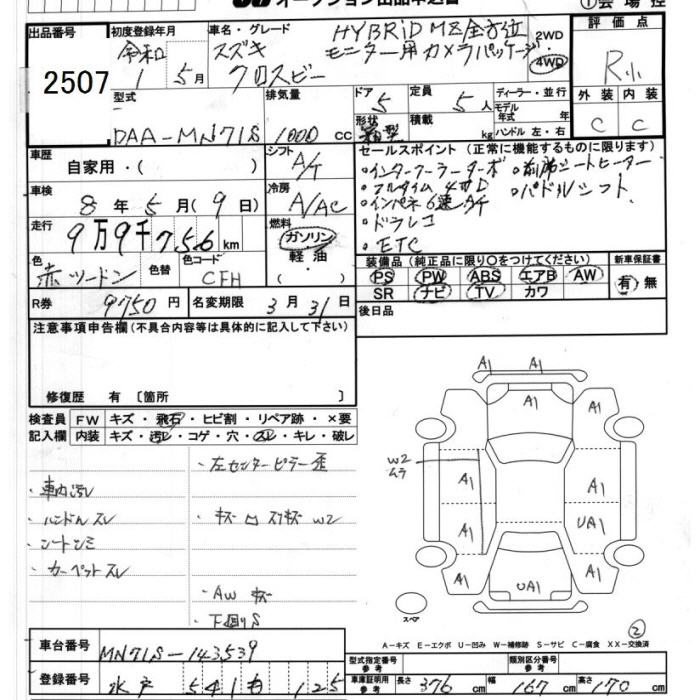 Аукционный лист