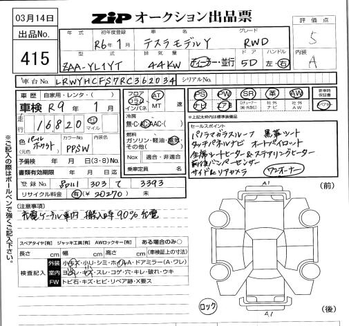Аукционный лист