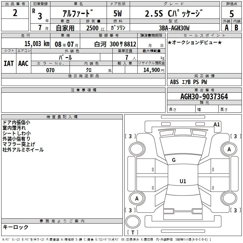 Аукционный лист