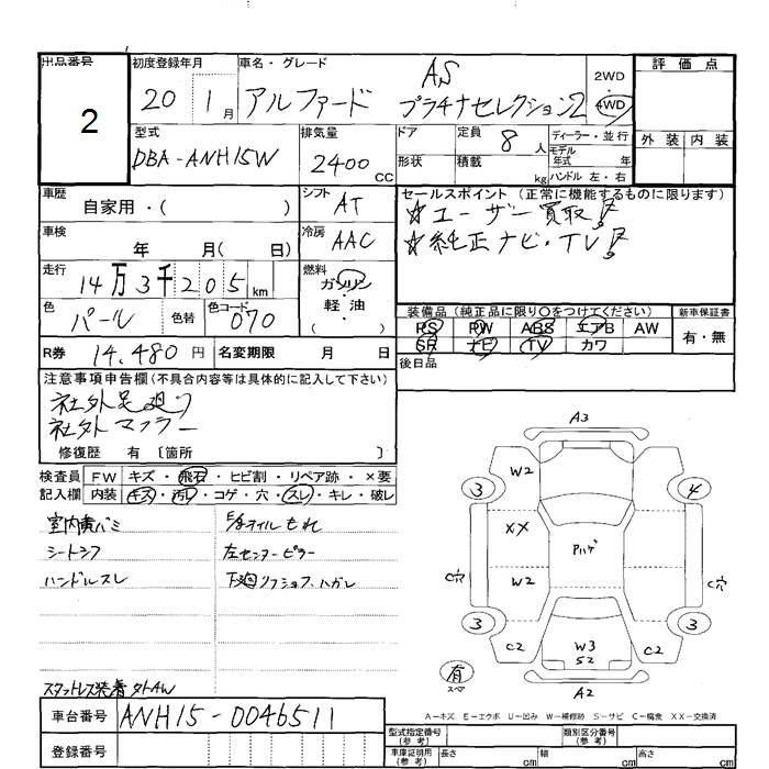 Аукционный лист