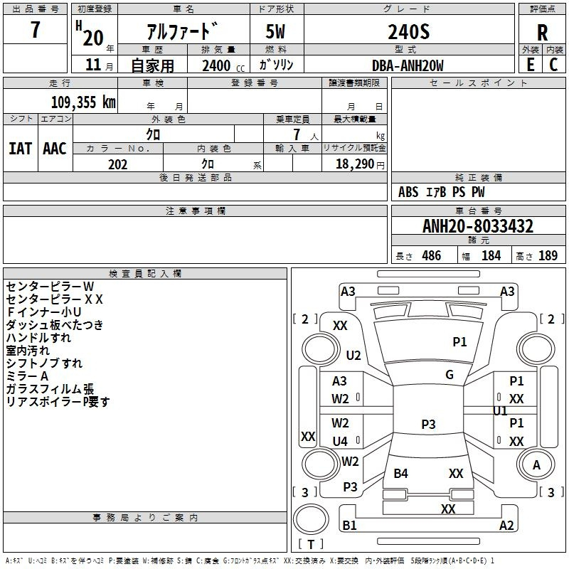 Аукционный лист