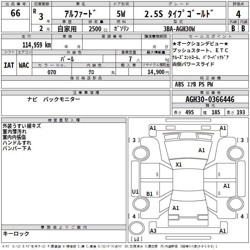 Аукционный лист