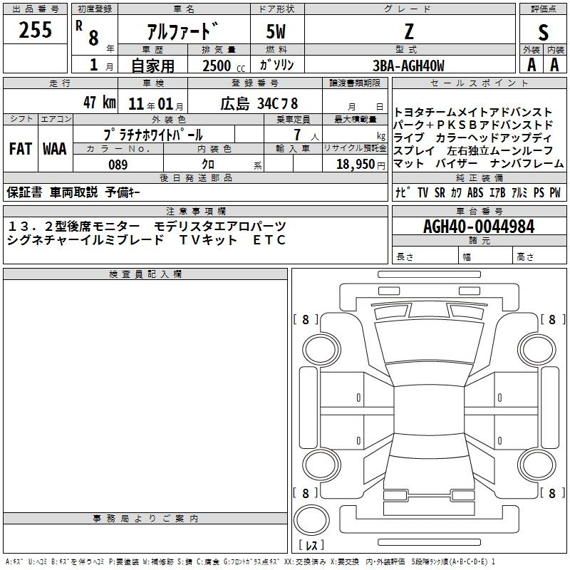 Аукционный лист