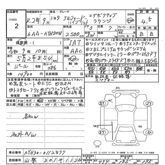 Аукционный лист