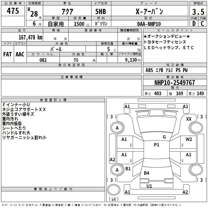 Аукционный лист