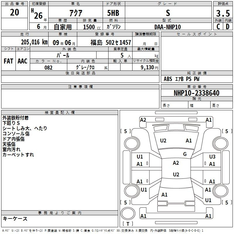 Аукционный лист