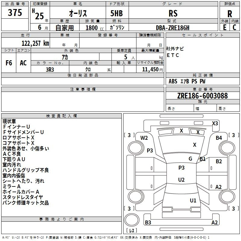 Аукционный лист