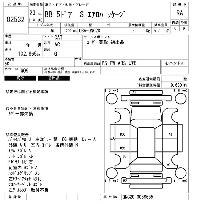 Аукционный лист