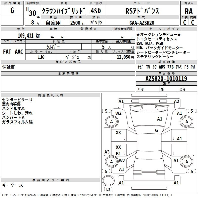Аукционный лист
