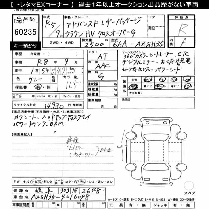 Аукционный лист