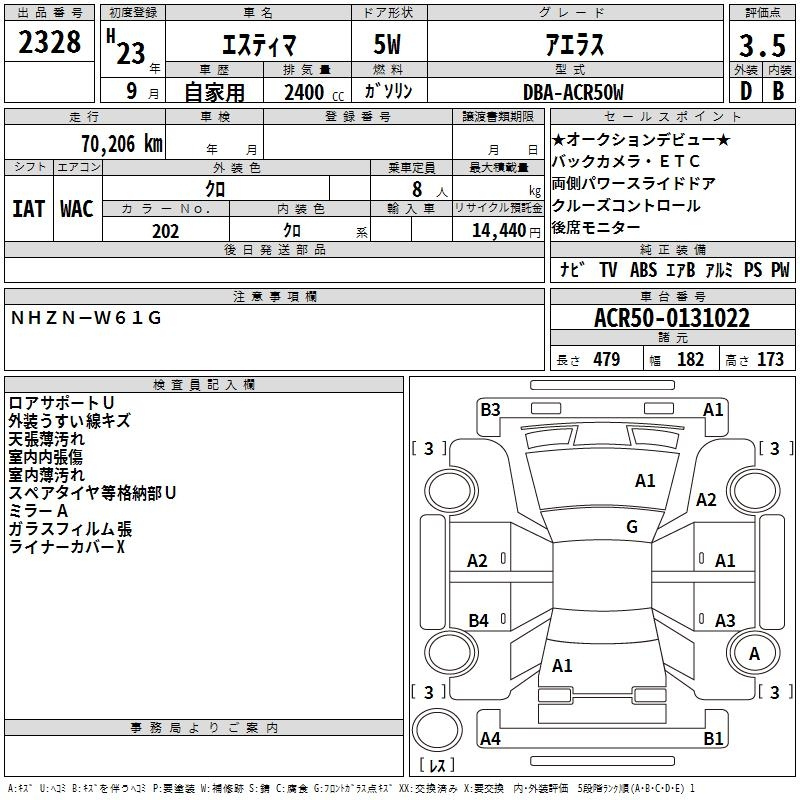 Аукционный лист