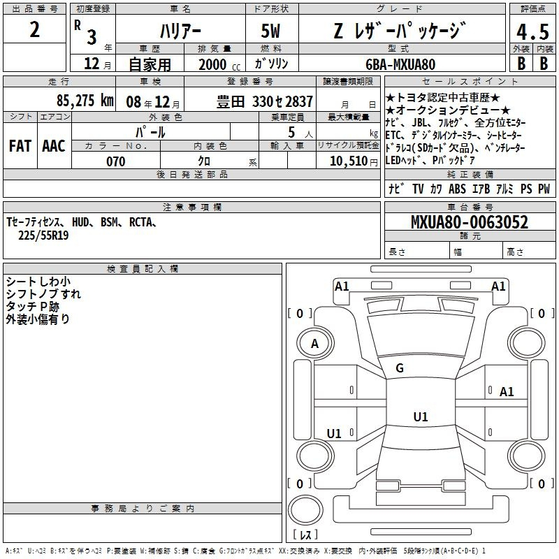 Аукционный лист