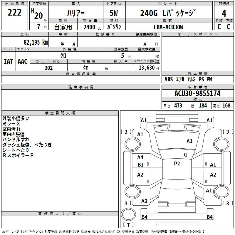 Аукционный лист
