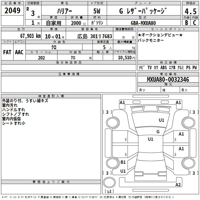 Аукционный лист