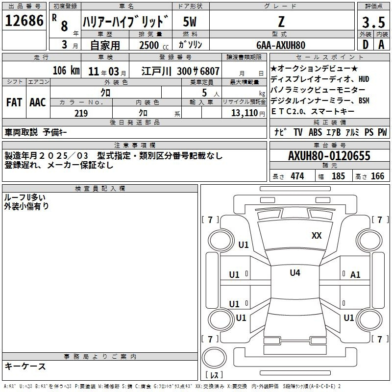Аукционный лист