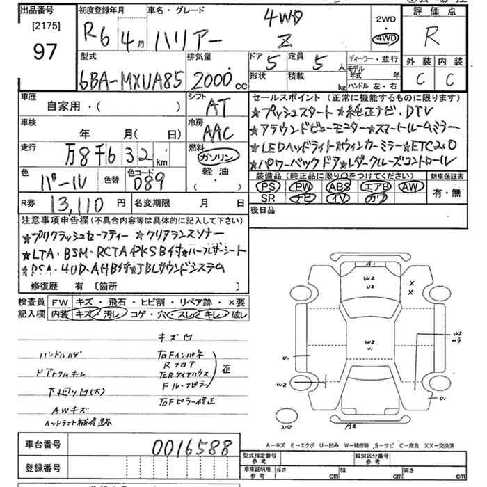 Аукционный лист