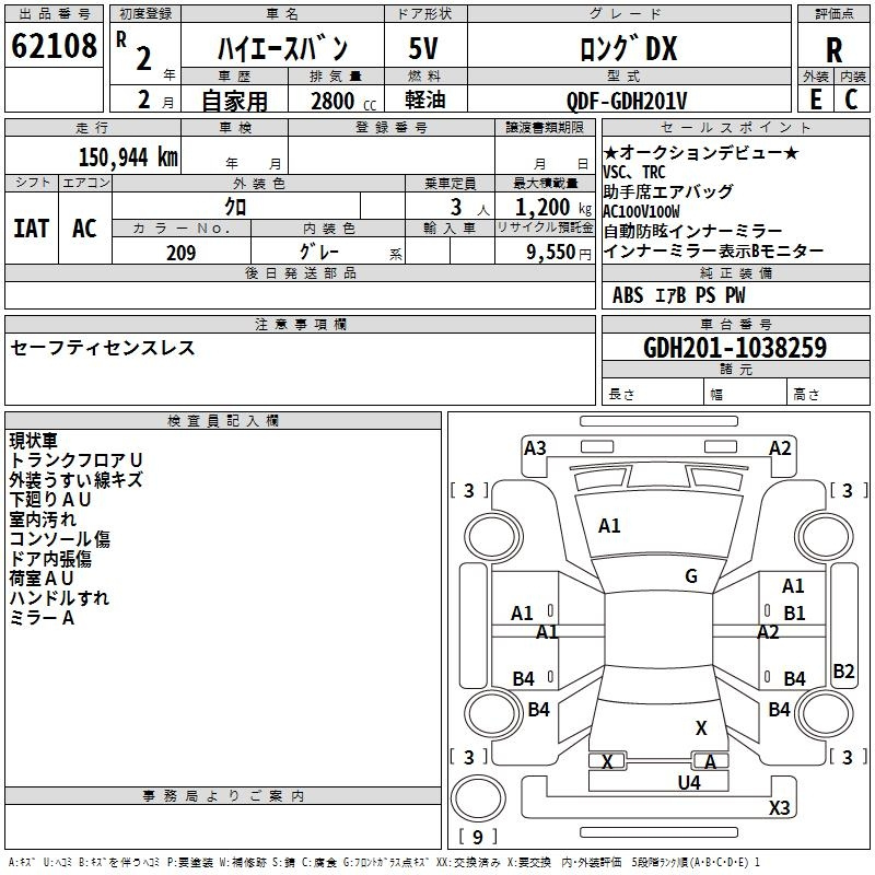 Аукционный лист