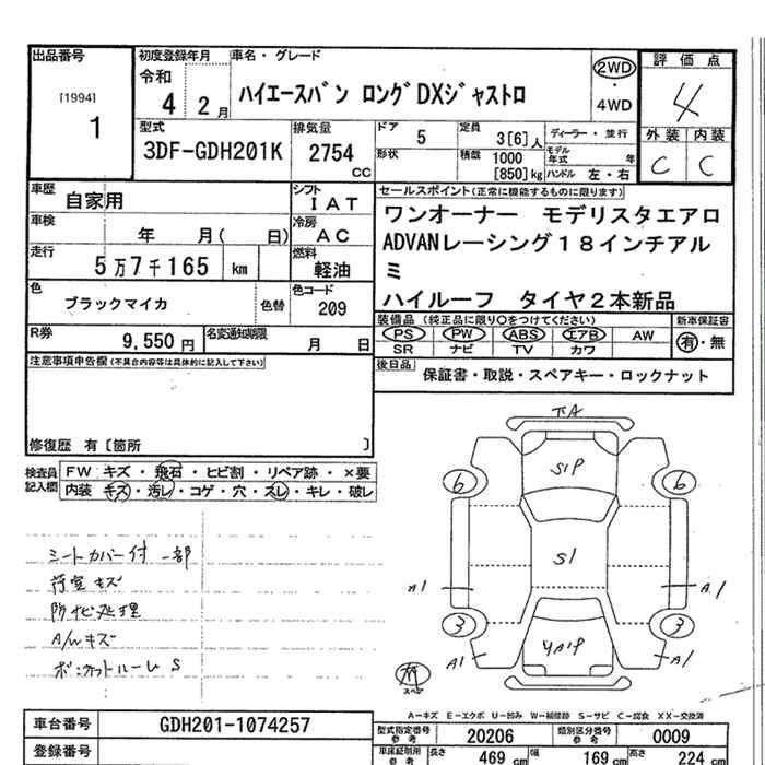 Аукционный лист