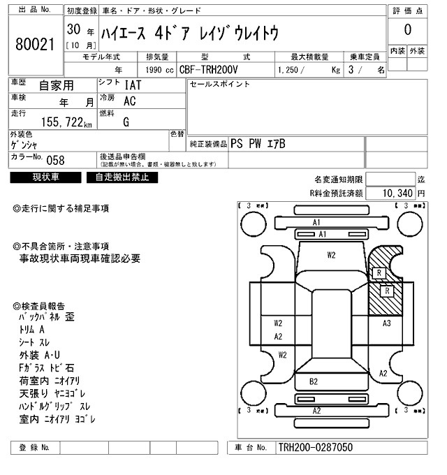 Аукционный лист