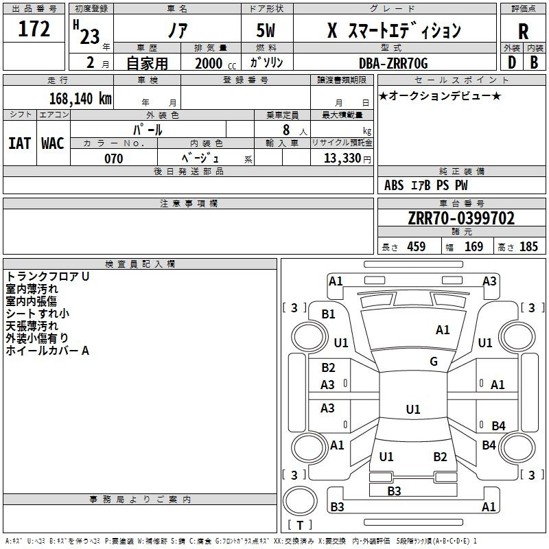 Аукционный лист