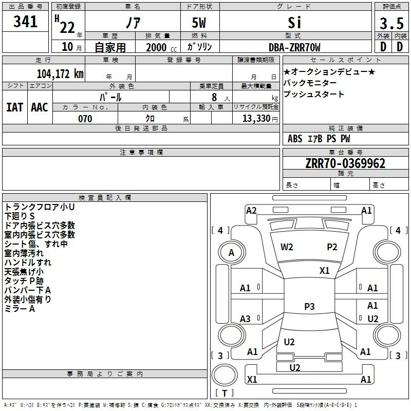 Аукционный лист