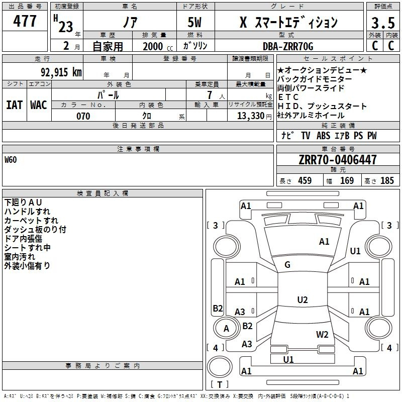 Аукционный лист
