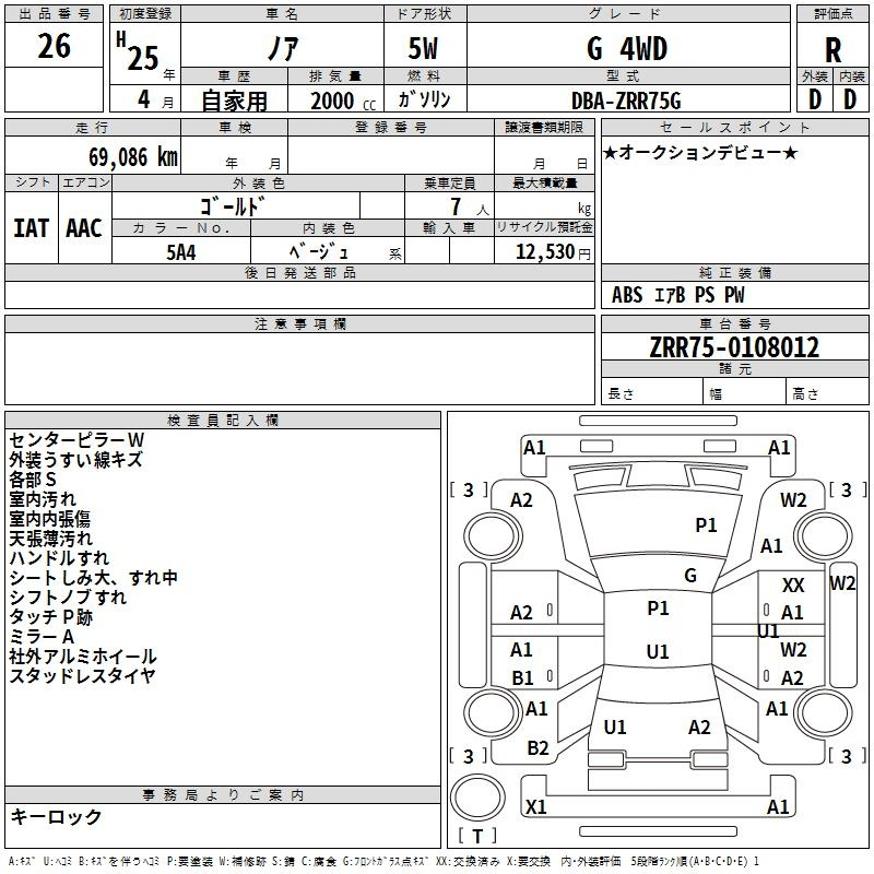 Аукционный лист