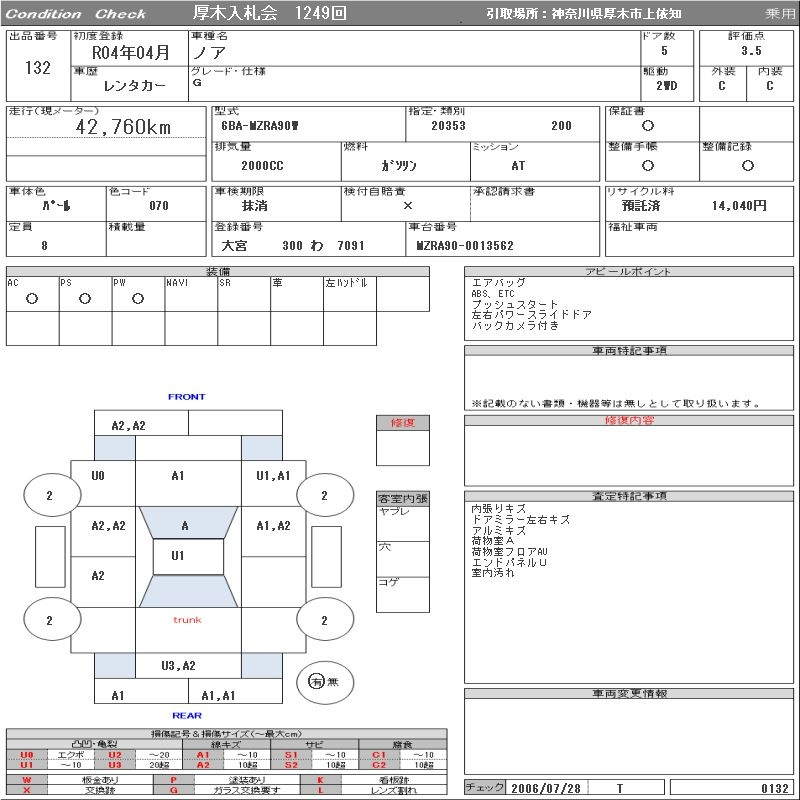 Аукционный лист