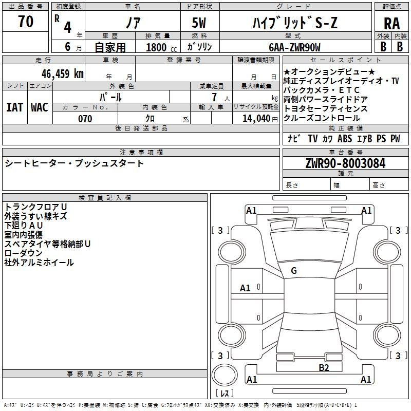 Аукционный лист