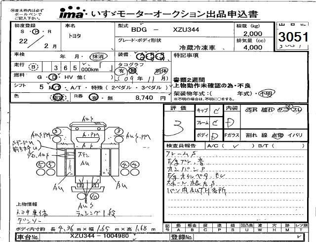 Аукционный лист