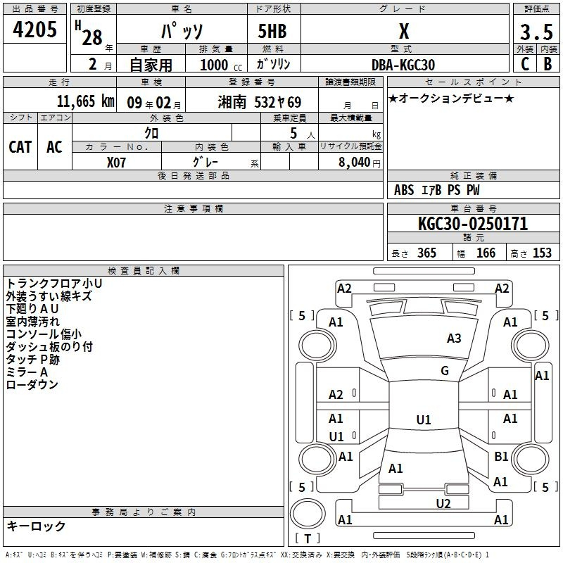 Аукционный лист